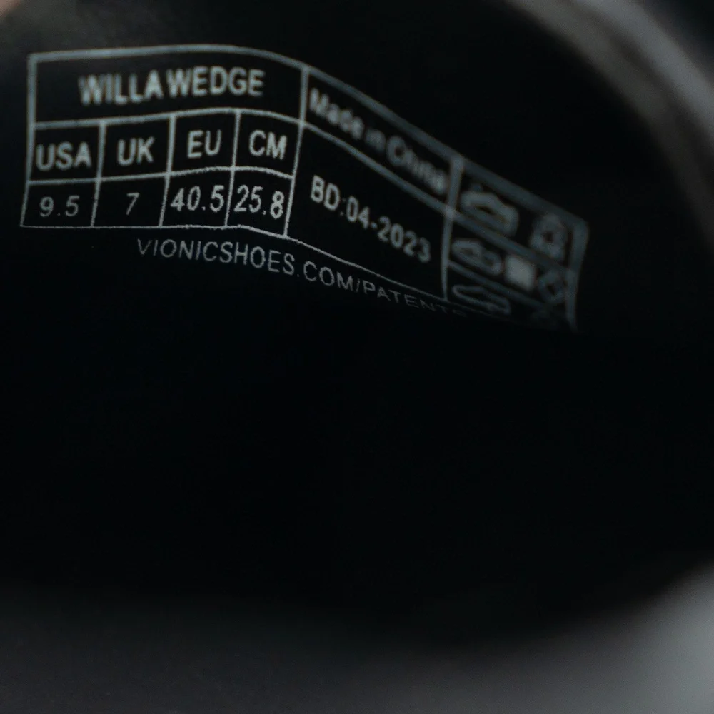 Vionic |‎ Willa Wedge Shoe 9.5 New!
